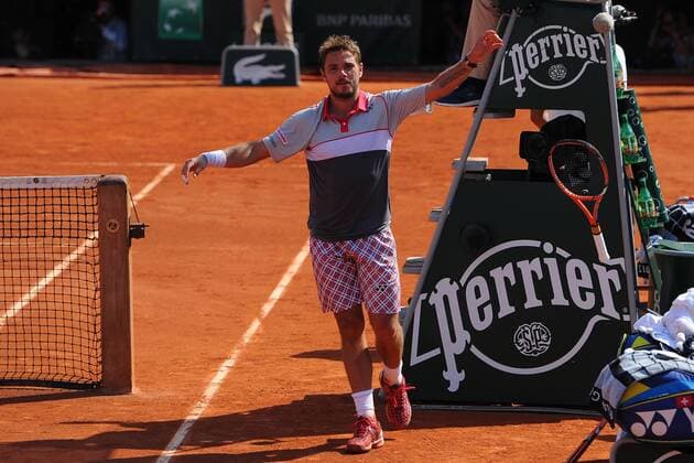 Stanislas Wawrinka (Sui) d TENNIS : Tournoi de Roland Garros 2015 - 05 06 2015 TennisMagazine 