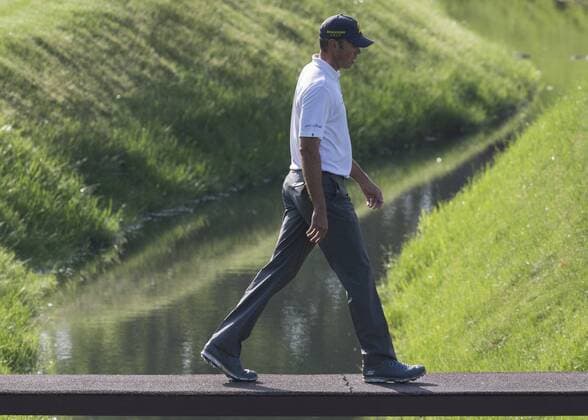 June 05 2015: Matt Kuchar during the second round of the Memorial Tournament held at the Muirfield Village Golf Club in Dublin, Ohio. GOLF: JUN 05 PGA Golf Herren - the Memorial Tournament - Second Round Icon150605011 EDITORIAL USE ONLY
