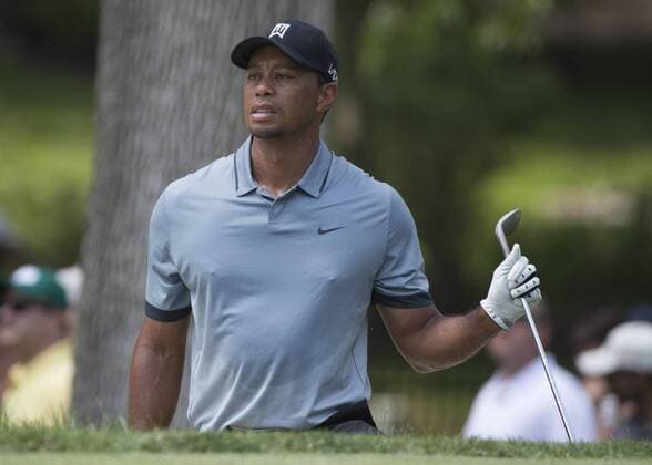 June 05 2015: Tiger Woods during the second round of the Memorial Tournament held at the Muirfield Village Golf Club in Dublin, Ohio. GOLF: JUN 05 PGA Golf Herren - the Memorial Tournament - Second Round Icon150605055 EDITORIAL USE ONLY