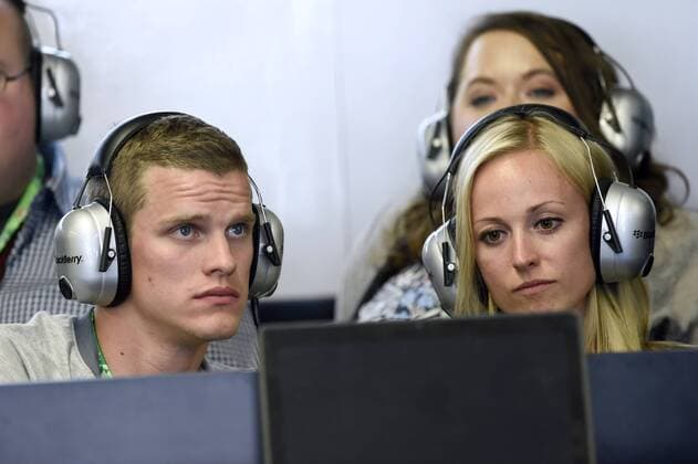 BENDER Sven mit Freundin SIMONE Gast beim F1 Team Mercedes AMG in Montreal FIA Grosser Preis von Kanada 2015 in Montreal am 05.06, 2015 in Montreal 