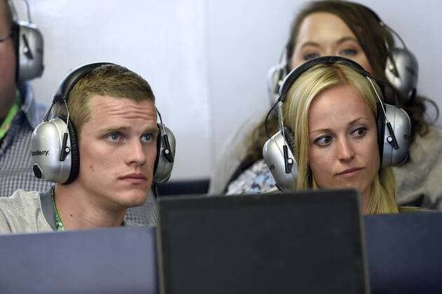 BENDER Sven mit Freundin SIMONE Gast beim F1 Team Mercedes AMG in Montreal FIA Grosser Preis von Kanada 2015 in Montreal am 05.06, 2015 in Montreal 