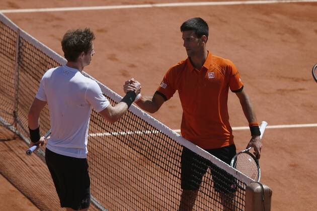 Tennis - French Open - Roland Garros, Paris, France ,6 JUNE Novak Djokovic winning his singles semifinals match at the French Open tennis tournament at the Roland Garros stadium in Paris, France, 6 June , 2015 (Photo: alfonso jimenez valero Cordon Press) 