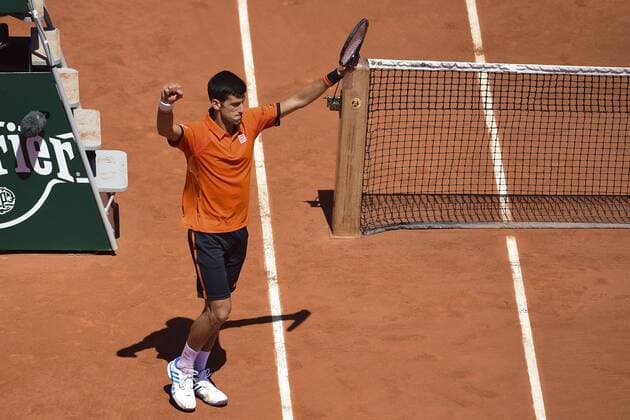 Novak Djokovic (srb) TENNIS : Roland Garros 2015 -Semifinale - French Open - 05 06 2015 