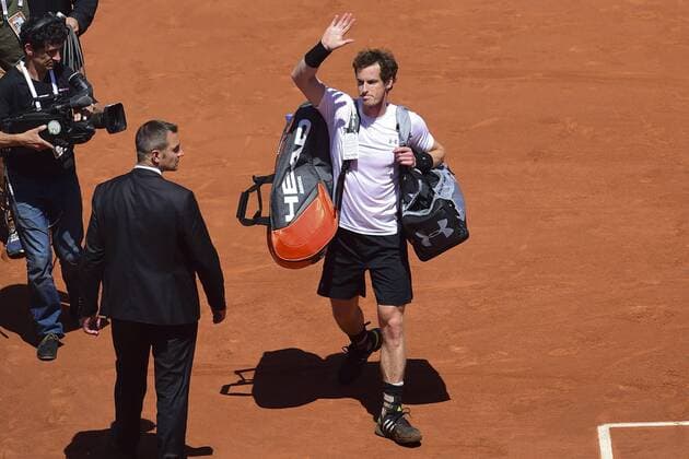 Andy Murray (gbr) TENNIS : Roland Garros 2015 -Semifinale - French Open - 05 06 2015 