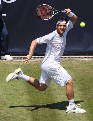 06.06.2015 Stuttgart Tennis MercedesCup 2015 ATP Tennis Herren Turnier auf dem Stuttgarter Weissenhof: Qualifikation Michael Berrer (GER)