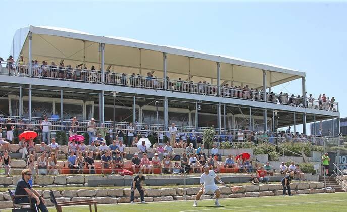 06.06.2015 Stuttgart Tennis MercedesCup 2015 ATP Tennis Herren Turnier auf dem Stuttgarter Weissenhof: Qualifikation Michael Berrer (GER)