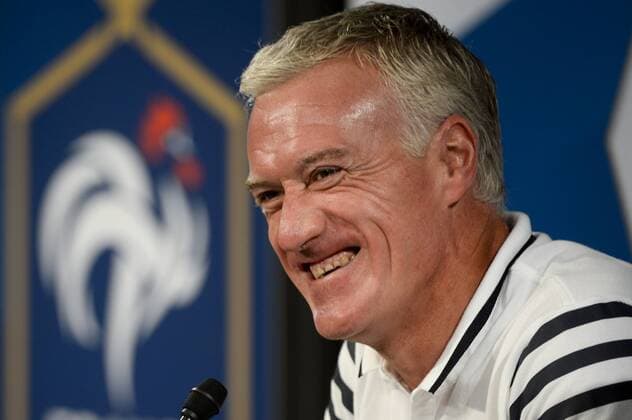 - PARIS, FRANCE: France s head coach Didier Deschamps pictured at a press conference PK Pressekonferenz in the Stade de France in Paris, ahead of the friendly game tomorrow against France, Saturday 06 June 2015. The Devils are preparing for a friendly game against France tomorrow and a Euro 2016 qualification game against Wales on Friday. DIRKxWAEM  x04637589x