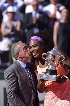 Serena Williams (usa), Jean Gachassin TENNIS, French Open 2015, Roland Garros, Finale der Damen, Paris Frankreich - 06 06 2015 