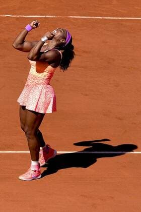 Serena Williams (usa) TENNIS, French Open 2015, Roland Garros, Finale der Damen, Paris Frankreich - 06 06 2015 