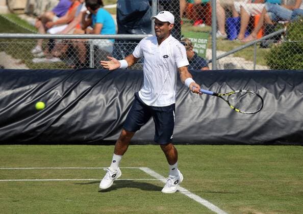 MercedesCup 2015 Deutschalnd, Stuttgart, 06.06.2015, Tennis, ATP Tennis Herren MercedesCup 2015 Stuttgart Weissenhof: Alejandro Falla.