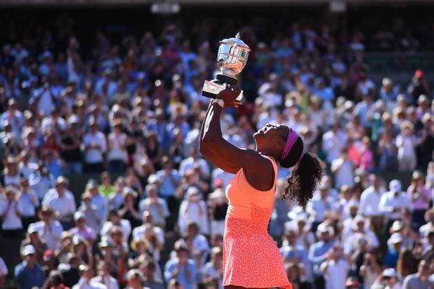 Serena Williams (USA) TENNIS : Finale Damen - French Open 2015 - Roland Garros - Paris - 06 06 2015 TennisMagazine 