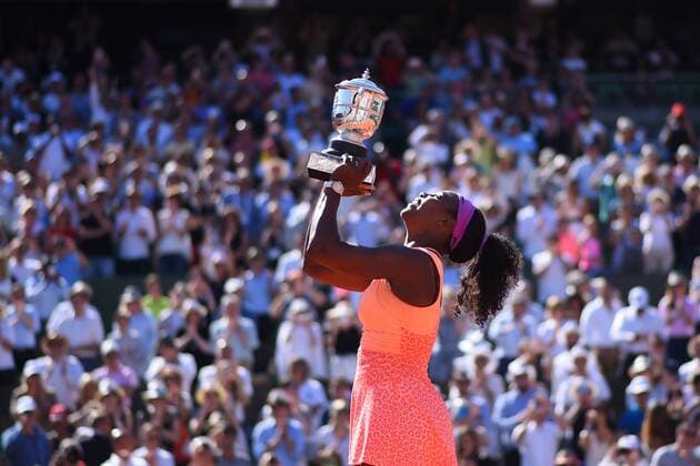 Serena Williams (USA) TENNIS : Finale Damen - French Open 2015 - Roland Garros - Paris - 06 06 2015 TennisMagazine 
