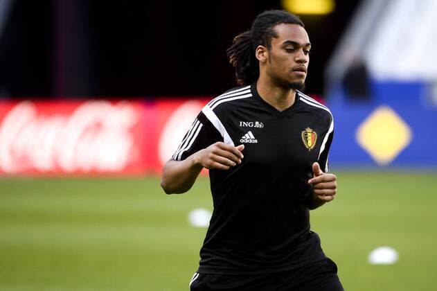 - PARIS, FRANCE: Belgium s Jason Denayer pictured during a training session in the Stade de France in Paris, ahead of the friendly game tomorrow against France, Saturday 06 June 2015. The Devils are preparing for a friendly game against France tomorrow and a Euro 2016 qualification game against Wales on Friday. DIRKxWAEM  x04637677x