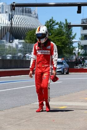 Canadian Grand Prix, Montreal 4 - 7 June 2015 06.06.2015- Qualifying, Sebastian Vettel (GER) Scuderia Ferrari SF15-T 