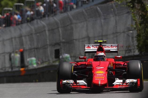 Canadian Grand Prix, Montreal 4 - 7 June 2015 06.06.2015- Qualifying, Kimi Raikkonen (FIN) Scuderia Ferrari SF15-T 