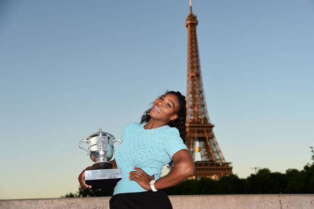 Aktuell Tennis, Grand Slam, French Open in Paris, Serena Williams Fotoshooting Serena Williams (USA) TENNIS : Roland Garros 2015 - Internationaux de France - 06 06 2015 TennisMagazine 