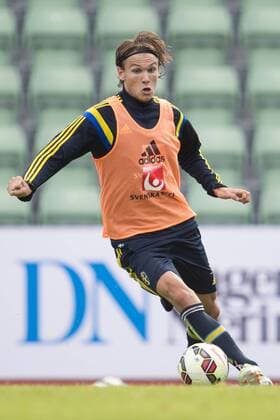 June 6, 2015 - Oslo - 150606 Albin Ekdal - Training SWE, 6 juni 2015 Oslo.. BILDBYRAN kod DS 58538 News - June 6, 2015  - ZUMAb138