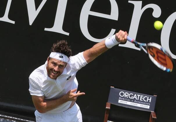 07.06.2015 ATP Tennis Herren Tour,Mercedes Cup Stuttgart , Tennis 07.06.2015,ATP Tour,Mercedes Cup Stuttgart,Tennis, Sport,im Bild: Michael Berrer
