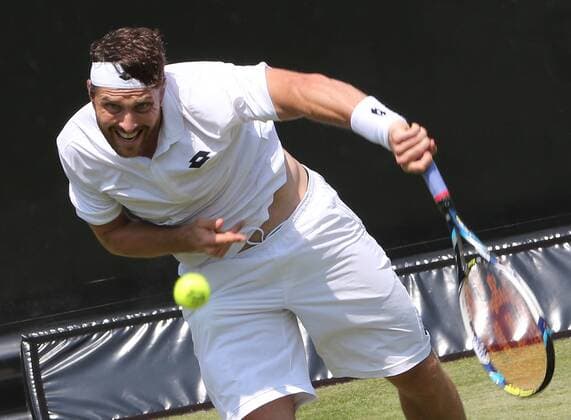07.06.2015 ATP Tennis Herren Tour,Mercedes Cup Stuttgart , Tennis 07.06.2015,ATP Tour,Mercedes Cup Stuttgart,Tennis, Sport,im Bild: Michael Berrer