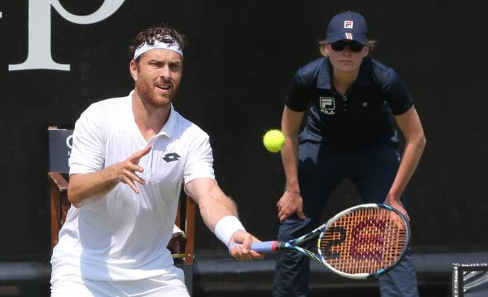 07.06.2015 ATP Tennis Herren Tour,Mercedes Cup Stuttgart , Tennis 07.06.2015,ATP Tour,Mercedes Cup Stuttgart,Tennis, Sport,im Bild: Michael Berrer