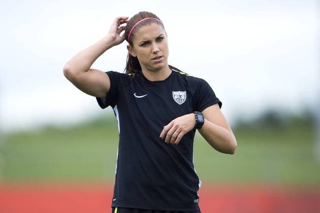 Aktuell Fußball, Damen, WM, Training und PK Nationalteam USA June 7, 2015 - Winnipeg - 150607 USA:s Alex Morgan - Training USA -.. BILDBYRAN kod CS 57672 News - June 7, 2015  - ZUMAb138