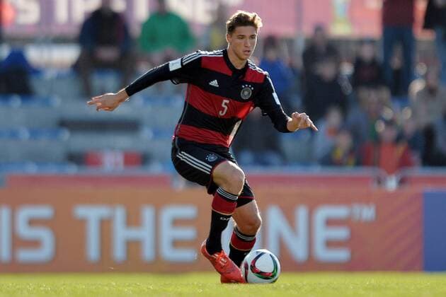 Honduras vs. Germany --- Football --- U-20 World Cup --- 07 06 2015 Christchurch, New Zealand - June 7, 2015 - Niklas Stark of Germany in action during the FIFA U20 World Cup Group F match between Honduras and Germany at AMI Stadium on June 7, 2015 in Christchurch, New Zealand.