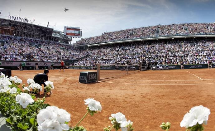TENNIS - ATP Tennis Herren French Open 2015 PARIS,FRANCE,07.JUN.15 - TENNIS - ATP World Tour, Grand Slam, Roland Garros, French Open, final. Image shows Novak Djokovic (SRB). GEPAxpictures xMatthiasxHauer