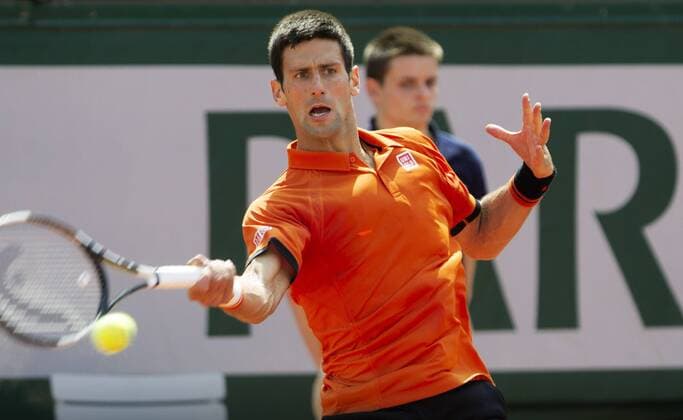 TENNIS - ATP Tennis Herren French Open 2015 PARIS,FRANCE,07.JUN.15 - TENNIS - ATP World Tour, Grand Slam, Roland Garros, French Open, final. Image shows Novak Djokovic (SRB). GEPAxpictures xMatthiasxHauer
