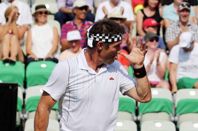 MercedesCup 2015 Deutschland, Stuttgart, 07.06.2015, Tennis, MercedesCup 2015, Stuttgart Weissenhof: Pat Cash.
