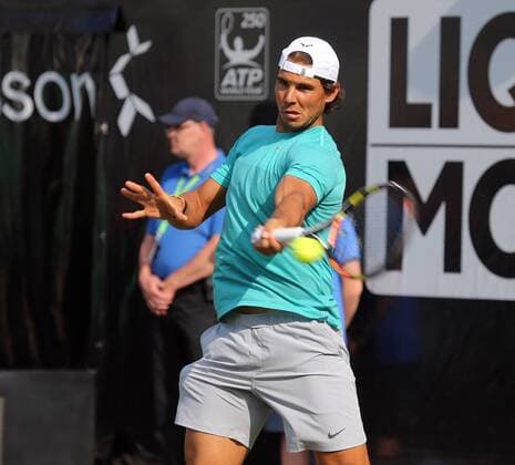 MercedesCup 2015 Deutschland, Stuttgart, 07.06.2015, Tennis, MercedesCup 2015, Stuttgart Weissenhof: Rafael Nadal.