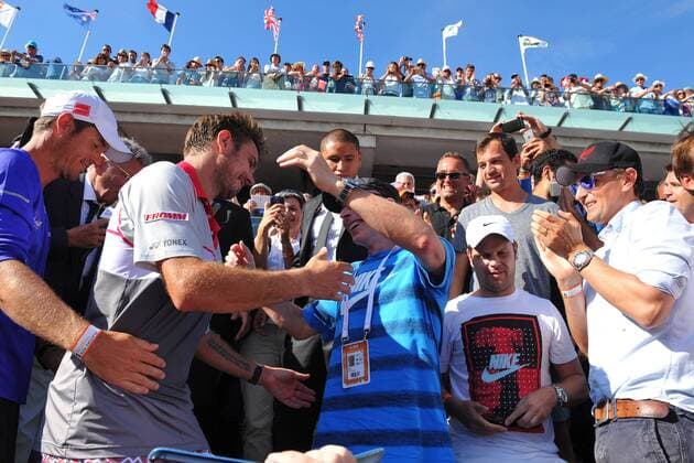 Stan Stanislas Wawrinka (Sui) TENNIS : Tournoi de Roland Garros 2015 - 07 06 2015 TennisMagazine Panoramic 