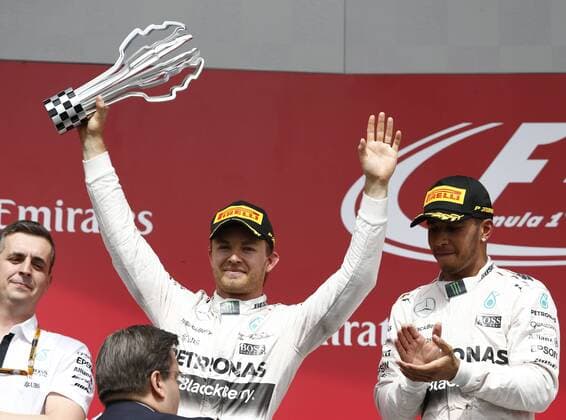 Motorsports: FIA Formula One World Championship WM Weltmeisterschaft 2015, Grand Prix of Canada, 6 Nico Rosberg (GER, Mercedes AMG Petronas Formula One Team), 44 Lewis Hamilton (GBR, Mercedes AMG Petronas Formula One Team), xHOCHxZWEIx