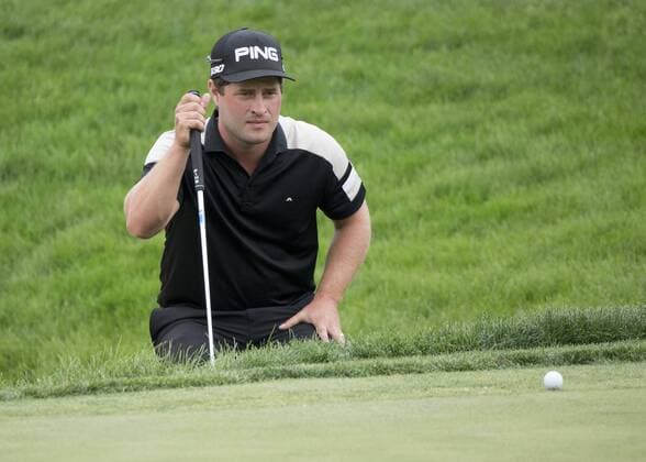 June 07 2015: Winner of the 2015 Memorial Tournament David Lingmerth during the final round of the Memorial Tournament held at the Muirfield Village Golf Club in Dublin, Ohio. GOLF: JUN 07 PGA Golf Herren - the Memorial Tournament - Final Round Icon150607050 EDITORIAL USE ONLY