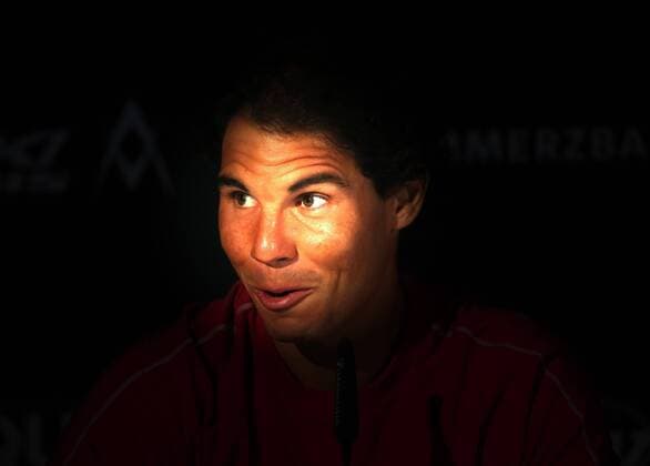 08.06.2015 ATP Tennis Herren Tour,Mercedes Cup Stuttgart , Tennis 08.06.2015,ATP Tour,Mercedes Cup Stuttgart,Tennis, Sport,im Bild: PK bei Mercedes Cup 2015 mit Rafael Nadal