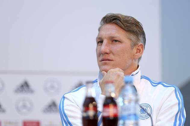 Bastian Schweinsteiger (FC Bayern Muenchen) nachdenklich Pressekonferenz Nationalmannschaft, Fussball, DFB, 08.06.2015, Copyright: Schülerx xEibner-Pressefoto EP_jse