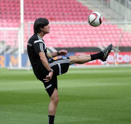 Köln, Fussball, DFB; Deutschland vs USA, MNational Mannschaft Training, 08.06.2015, Rheinenergiestadion Köln, Joachim Löw Trainer, Deutschland