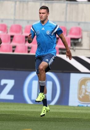 Aktuell Fußball, DFB, Training Nationalmannschaft Deutschland in Köln Köln, Fussball, DFB; Deutschland vs USA, MNational Mannschaft Training, 08.06.2015, Rheinenergiestadion Köln, Jonas Hector, Deutschland