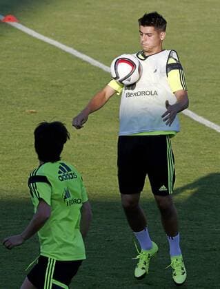 Aktuell Fußball, Training Nationalteam Spanien Spanish national team Nationalteam training session. In this picture, Morata. xJOSExA.xGARCIAx 