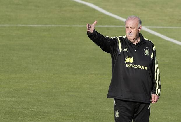Aktuell Fußball, Training Nationalteam Spanien Spanish national team Nationalteam training session. In this picture, Del Bosque. xJOSExA.xGARCIAx 