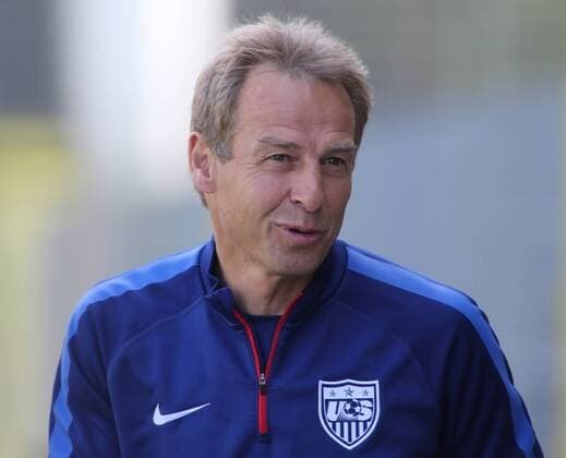 Training Amerikanische Nationalmannschaft in Düsseldorf 08.06.2015. -- Jürgen Klinsmann (Trainer USA Team ) Portriat