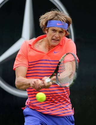 09.06.2015 ATP Tennis Herren Tour,Mercedes Cup Stuttgart , Tennis 09.06.2015,ATP Tour,Mercedes Cup Stuttgart,Tennis, Sport,im Bild: Alexander Zverev ( GER)