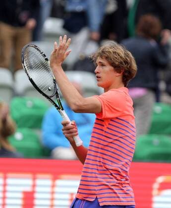 MercedesCup 2015 Deutschland, Stuttgart, 09.06.2015, Tennis, MercedesCup 2015, Stuttgart Weissenhof: Alexander Zverev.