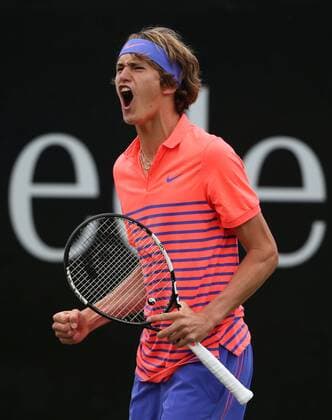 09.06.2015 ATP Tennis Herren Tour,Mercedes Cup Stuttgart , Tennis 09.06.2015,ATP Tour,Mercedes Cup Stuttgart,Tennis, Sport,im Bild: Alexander Zverev ( GER)