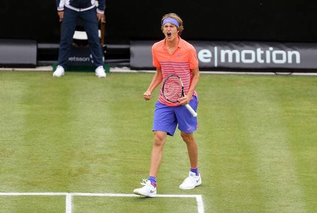 MercedesCup 2015 Deutschland, Stuttgart, 09.06.2015, Tennis, MercedesCup 2015, Stuttgart Weissenhof: Alexander Zverev.