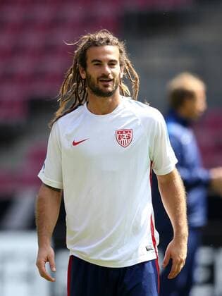 Köln, Fussball, DFB; Deutschland vs USA, USA Training 09.06.2015, Rheinenergiestadion Köln, Kyle Robert Beckerman, USA