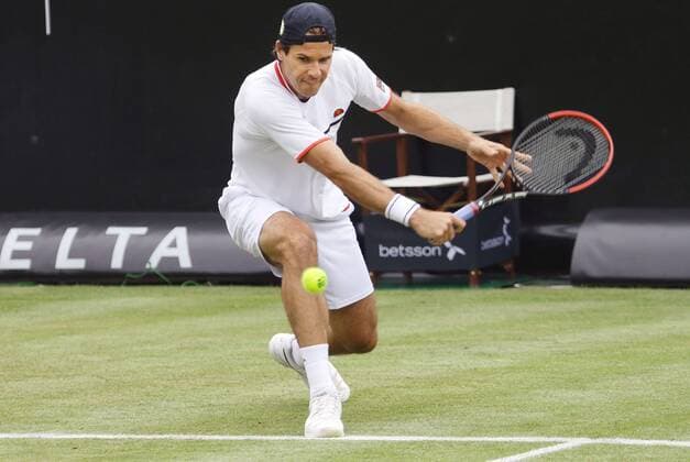 Stuttgart , Tennis Weissenhof MercedesCup 2015 , Thomas Tommy Haas ( GER )