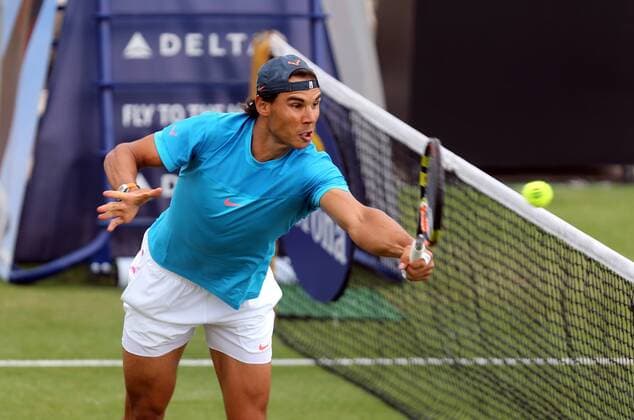 MercedesCup 2015 Deutschland, Stuttgart, 09.06.2015, Tennis, MercedesCup 2015, Stuttgart Weissenhof: Rafael Nadal.