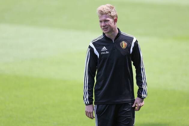 - BRUSSELS, BELGIUM: Belgium s Kevin De Bruyne pictured during a training session of the Belgian national soccer team The Red Devils in Brussels, Tuesday 09 June 2015. The Devils are preparing for a Euro 2016 qualification game against Wales. BRUNOxFAHY  x04639557x