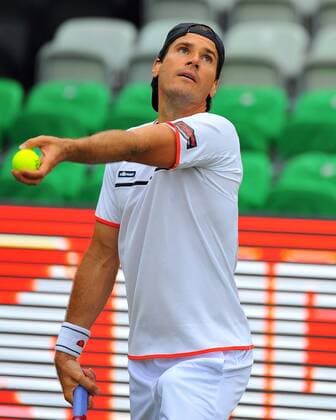 Tommy Haas (GER). Deutschland, Stuttgart: Tennis, MercedesCup 2015: 1. Runde am 09.06.2015, Center Court, TC Weissenhof.