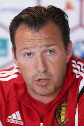 - BRUSSELS, BELGIUM: Belgium s head coach Marc Wilmots pictured during a press conference PK Pressekonferenz of the Belgian national soccer team The Red Devils in Brussels, Tuesday 09 June 2015. The Devils are preparing for a Euro 2016 qualification game against Wales. BRUNOxFAHY  x04639625x